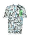 Just Cavalli Uomo T-Shirt Manica Corta  74Mm600 R Print Lettering
